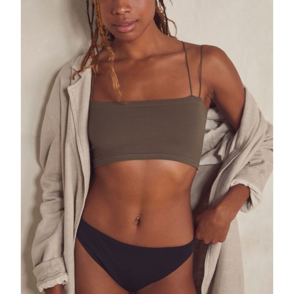 Free People Other - 🎉LAST CHANCE🎉 FREE PEOPLE Play Date Bralette / Deep Olive